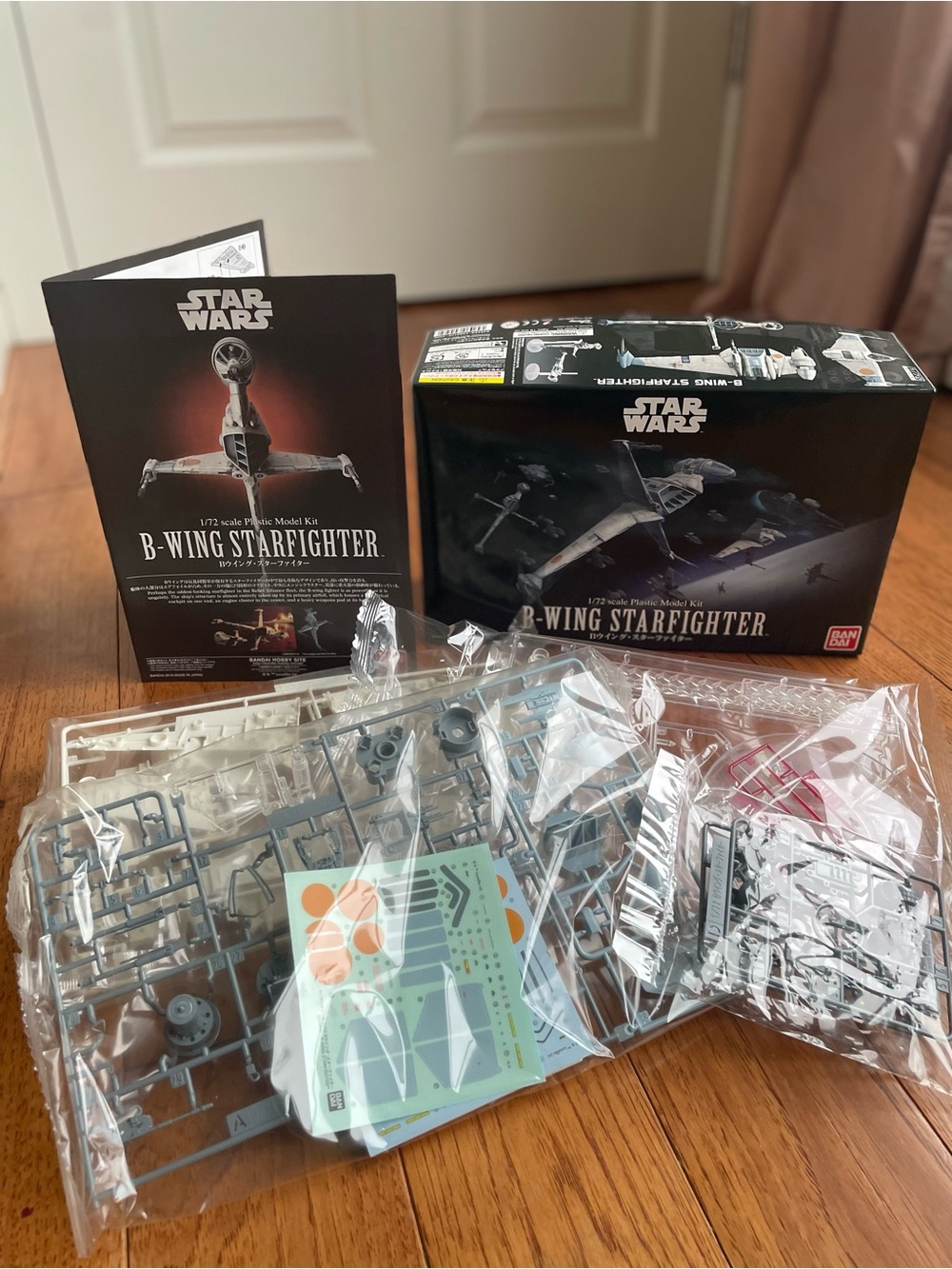 STAR WARS B Wing Starfighter BANDAI 1/72